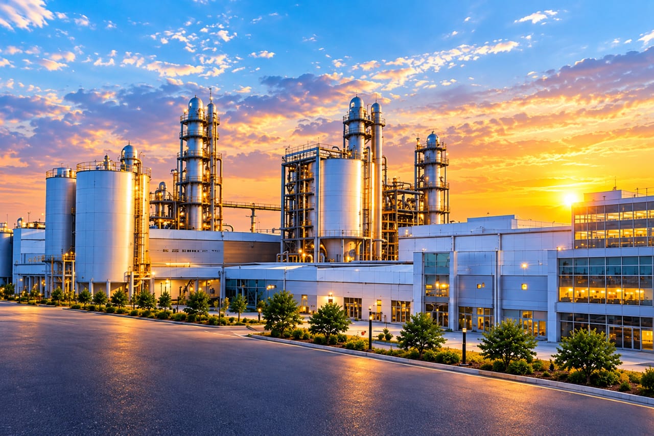 Zone industrielle moderne au Tchad