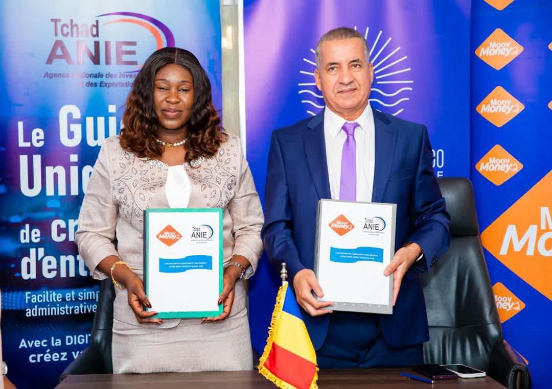 L'ANIE et Moov Money Tchad officialisent un partenariat stratégique