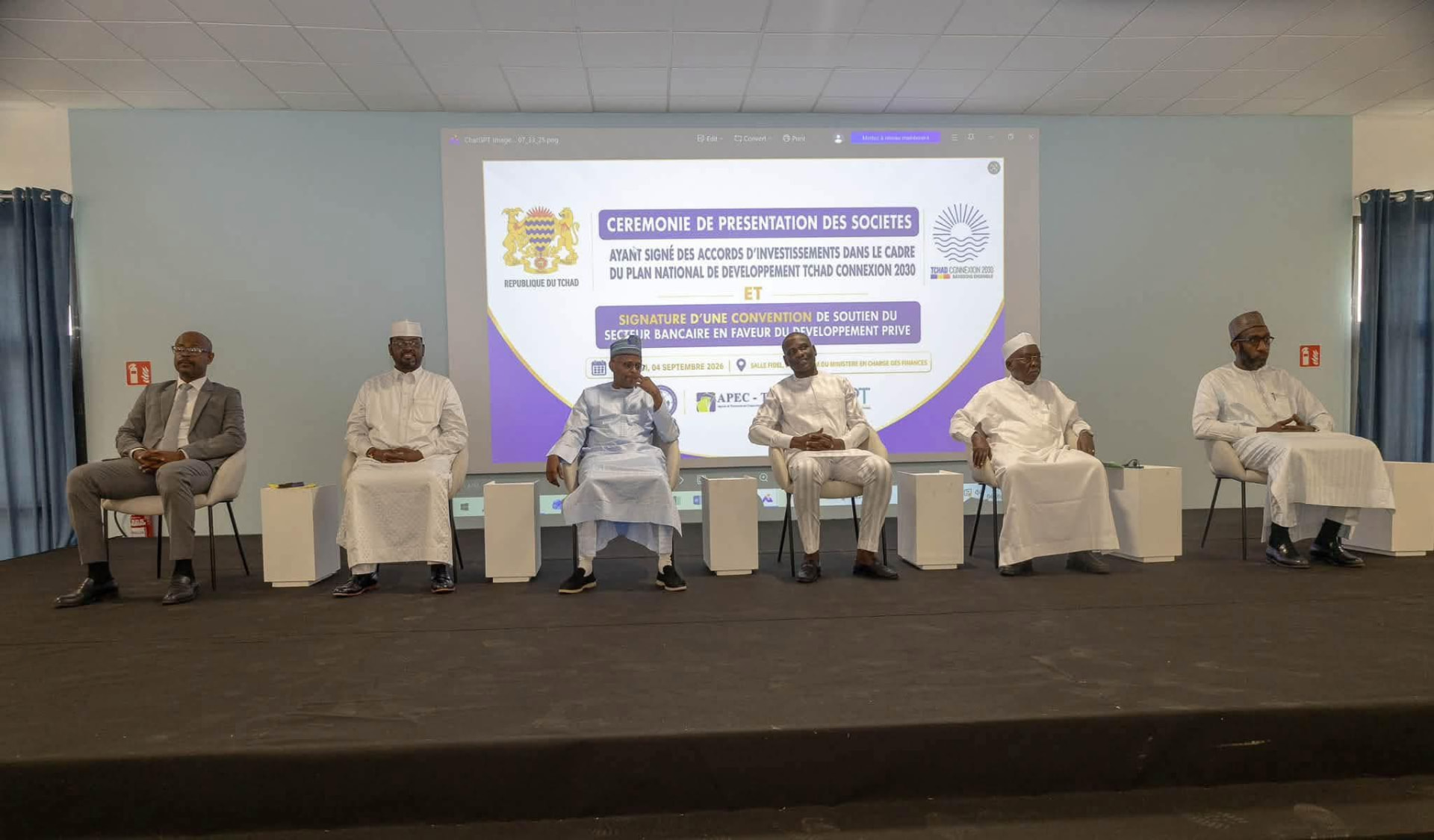 Présentation des entreprises ayant signé des accords d'investissement